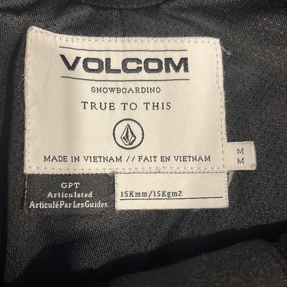 Volcom Insulated Snowboarding Pants size M